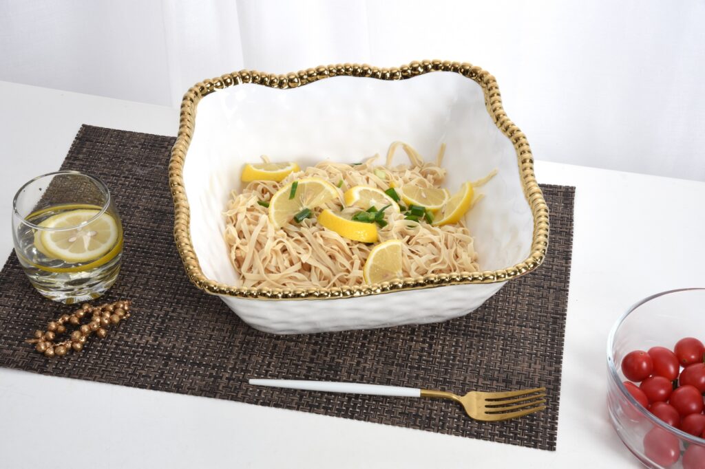 Large Square Salad Bowl - Image 4