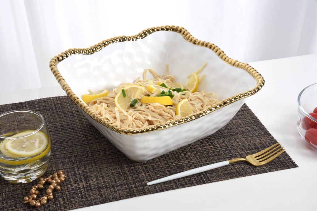 Large Square Salad Bowl - Image 5
