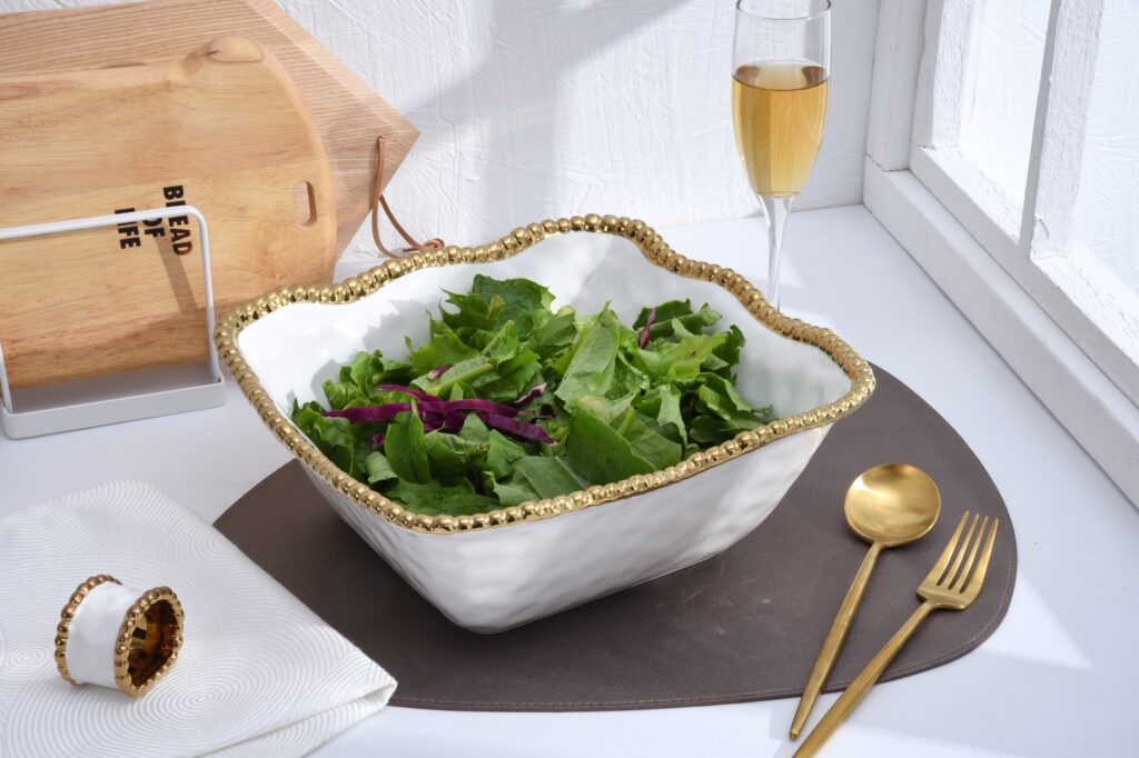 Large Square Salad Bowl - Image 2