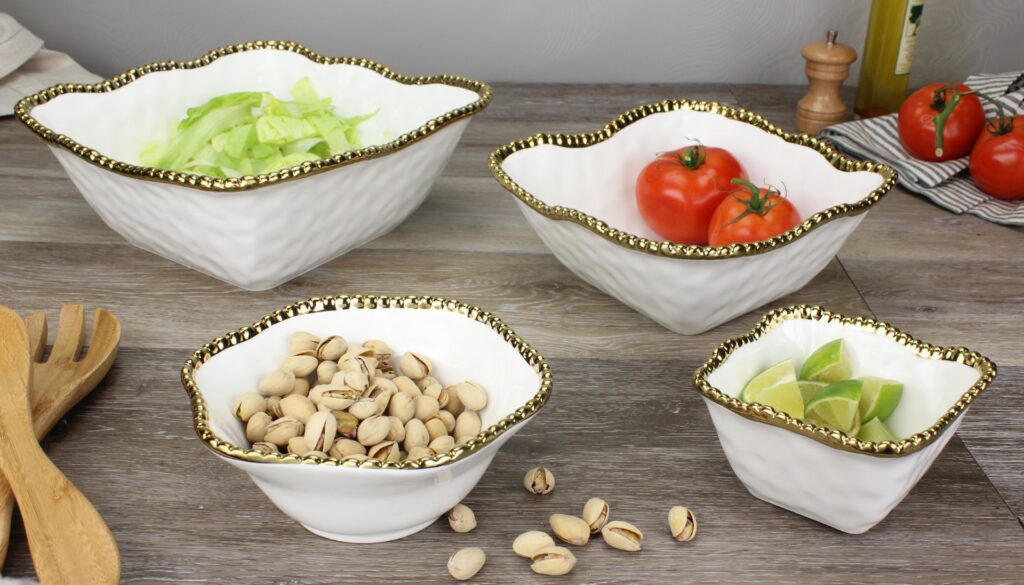 Large Square Salad Bowl - Image 10