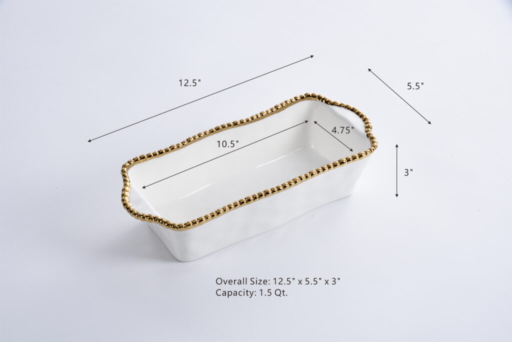 10" x 5" Loaf Baking Dish - Image 3