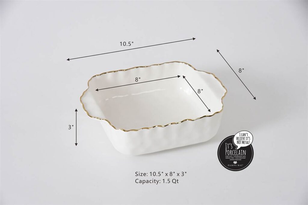 8" x 8" Square Baking Dish - Image 3