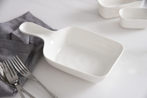 Alternative view of Serving Dish with Handle