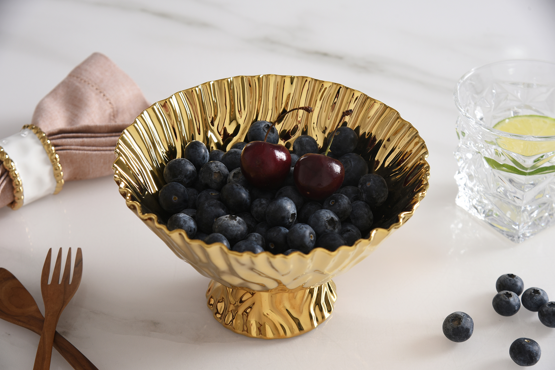 Small Footed Bowl - Image 5