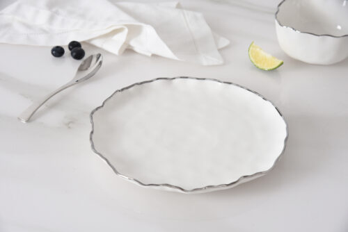 Alternative view of Set of 4 Round Salad Plates